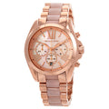 Buy Michael Kors Bradshaw Chronograph Quartz Two Tone Strap Ladies Watch - Mk6830 in Pakistan