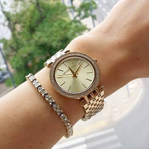 Buy Michael Kors Quartz Stainless Steel Gold Dial 39mm Watch for Women- Mk3191 in Pakistan