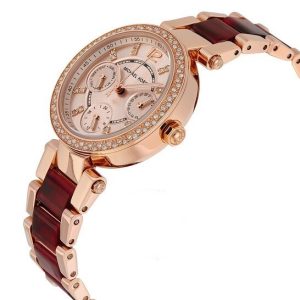 Buy Michael Kors Womens Quartz Stainless Steel Rose Gold Dial 33mm Watch - Mk6239 in Pakistan