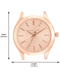 Buy Michael Kors Women’s Quartz Stainless Steel Rose Gold Dial 33mm Watch - MK3513 in Pakistan