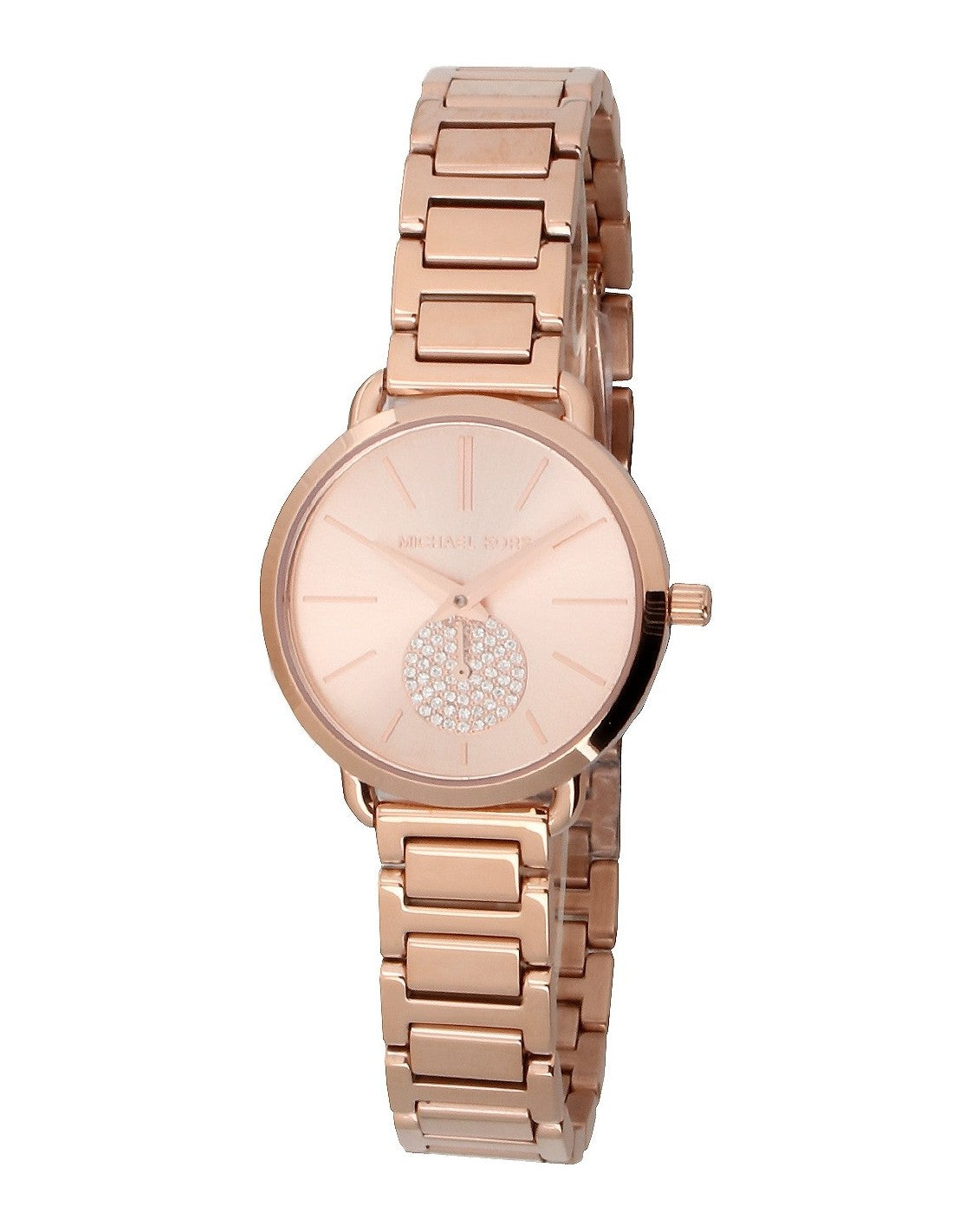 Buy Michael Kors Quartz Stainless Steel Rose Gold Dial 28mm Watch for Women - Mk3839 in Pakistan