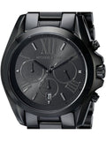 Buy Michael Kors Unisex Chronograph Quartz Bradshaw Black Stainless Steel Black Dial 42mm Watch - Mk5550 in Pakistan