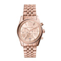 Buy Michael Kors Womens Chronograph Quartz Stainless Steel Rose Gold Dial 38mm Watch - Mk5569 in Pakistan