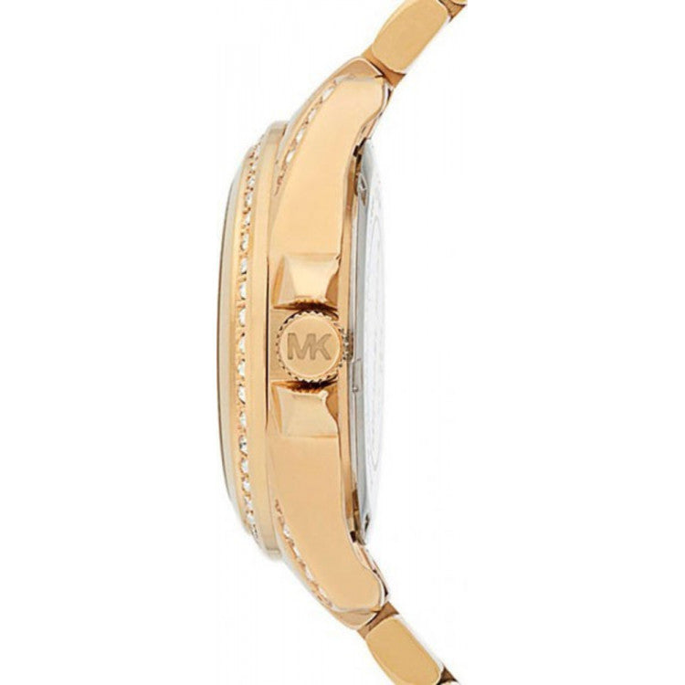 Buy Michael Kors Womens Quartz Blair Gold Stainless Steel Light Champagne Dial 33mm Watch - Mk5639 in Pakistan