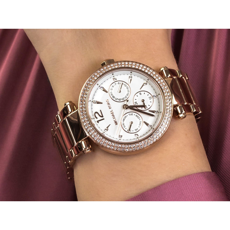 Buy Michael Kors Womens Quartz Stainless Steel White Dial 38mm Watch - Mk5781 in Pakistan