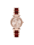 Buy Michael Kors Womens Quartz Stainless Steel Rose Gold Dial 33mm Watch - Mk6239 in Pakistan