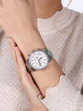 Buy Michael Kors Womens Quartz Ritz Silver Stainless Steel White Dial 37mm Watch - Mk6428 in Pakistan