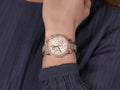 Buy Michael Kors Womens Quartz Ritz Stainless Steel Rose Gold Dial 37mm Watch - Mk6598 in Pakistan
