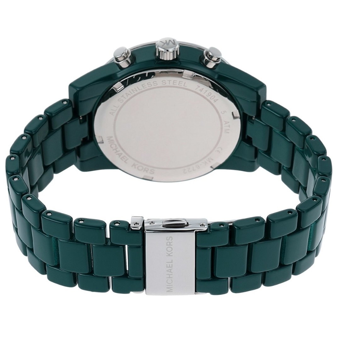 Buy Michael Kors Womens Quartz Blue Stainless Steel Blue Dial 37mm Watch - Mk6722 in Pakistan