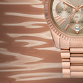 Buy Michael Kors Womens Quartz Lexington Rose Gold Stainless Steel Grey Dial 38mm Watch - Mk7217 in Pakistan