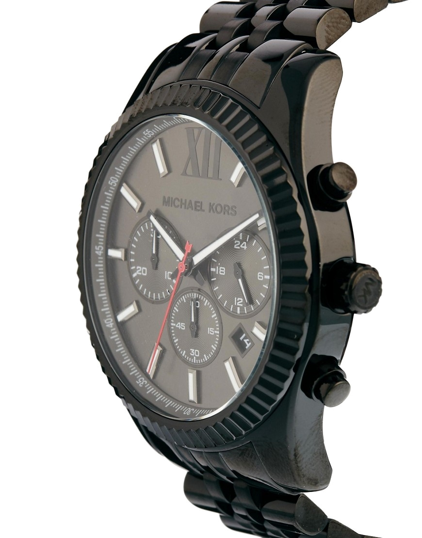 Buy Michael Kors Men’s Quartz Stainless Steel Black 45mm Watch - MK8320 in Pakistan