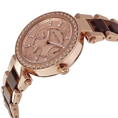 Buy Michael Kors Womens Quartz Stainless Steel Rose Gold Dial 33mm Watch - Mk6239 in Pakistan