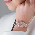 Buy Michael Kors Quartz Stainless Steel Rose Gold Dial 28mm Watch for Women - Mk3839 in Pakistan