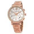 Buy Michael Kors Womens Quartz Sofie Rose Gold Stainless Steel Mother Of Pearl Dial 39mm Watch - Mk6576 in Pakistan