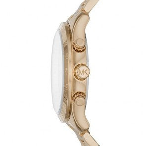 Buy Michael Kors Womens Quartz Whitney Rose Gold Stainless Steel White Dial 38mm Watch - Mk6694 in Pakistan