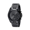 Buy Michael Kors Unisex Chronograph Quartz Bradshaw Black Stainless Steel Black Dial 42mm Watch - Mk5550 in Pakistan