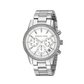Buy Michael Kors Womens Quartz Ritz Silver Stainless Steel White Dial 37mm Watch - Mk6428 in Pakistan