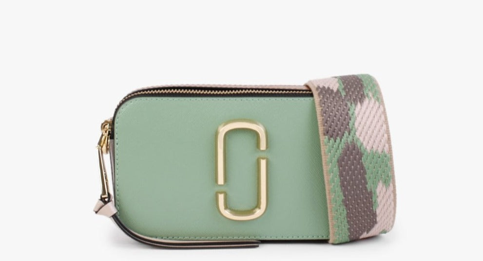 Buy Marc Jacobs The Snap Shot Bag Small - Aspen Green Multi in Pakistan