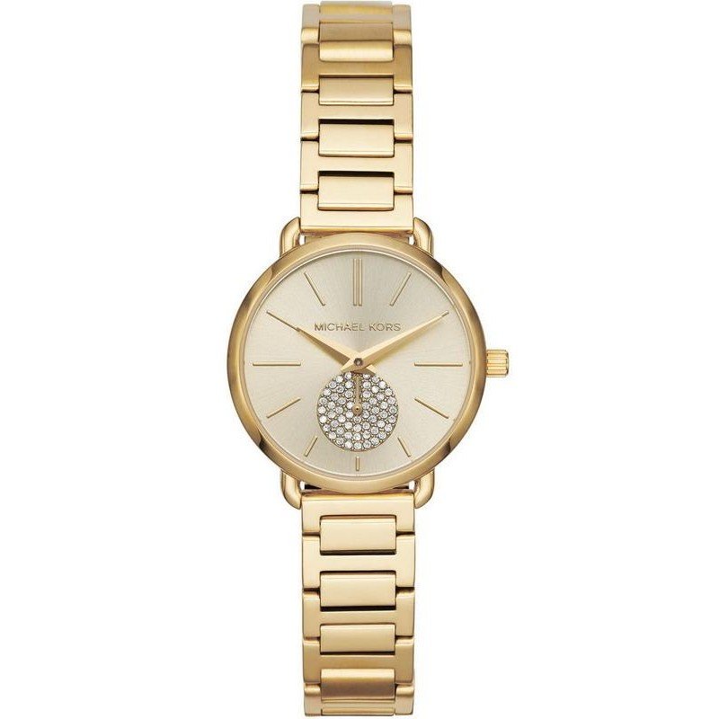 Buy Michael Kors Womens Analog Quartz Stainless Steel Gold Dial 28mm Watch - Mk3838 in Pakistan