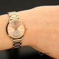 Buy Michael Kors Quartz Stainless Steel Rose Gold Dial 28mm Watch for Women - Mk3839 in Pakistan