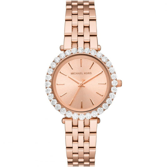 Buy Michael Kors Womens Quartz Stainless Steel Rose Gold Dial 35mm Watch - Mk4514 in Pakistan