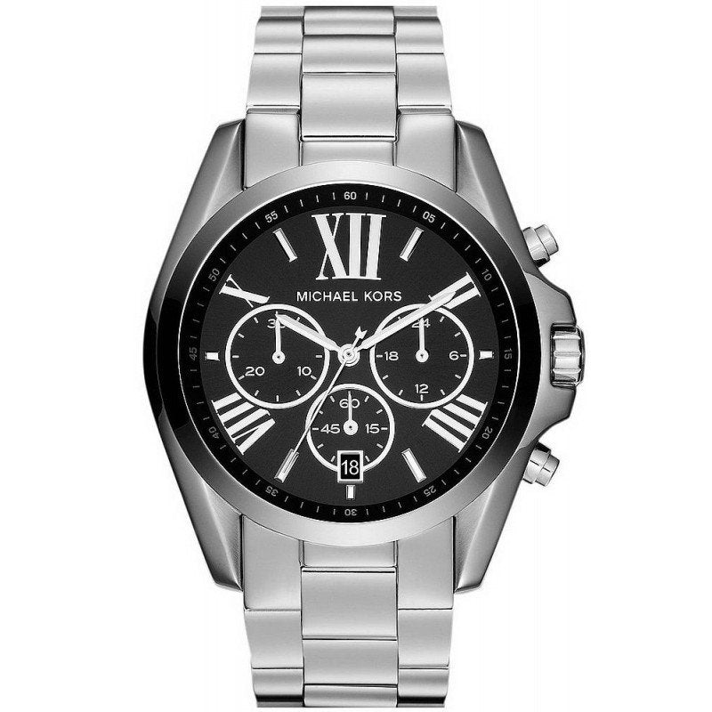 Buy Michael Kors Mens Chronograph Quartz Bradshaw Stainless Steel Black Dial 44mm Watch - Mk5705 in Pakistan