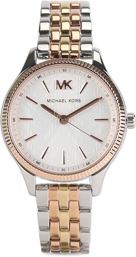 Buy Michael Kors Women’s Quartz Stainless Steel White Dial 36mm Watch - MK6642 in Pakistan