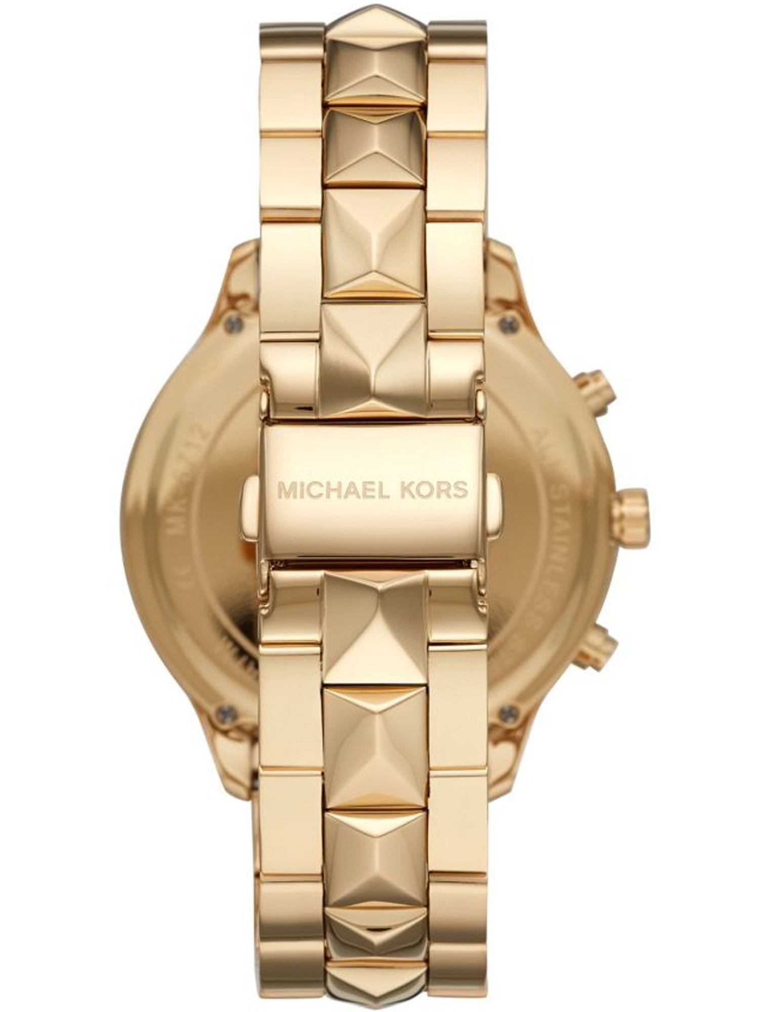 Buy Michael Kors Womens Quartz Runway Stainless Steel Gold Dial 44mm Watch - Mk6714 in Pakistan