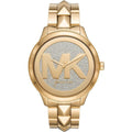 Buy Michael Kors Womens Quartz Runway Stainless Steel Gold Dial 44mm Watch - Mk6714 in Pakistan