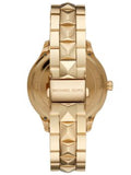 Buy Michael Kors Womens Quartz Runway Stainless Steel Gold Dial 44mm Watch - Mk6714 in Pakistan