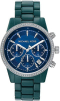 Buy Michael Kors Womens Quartz Blue Stainless Steel Blue Dial 37mm Watch - Mk6722 in Pakistan