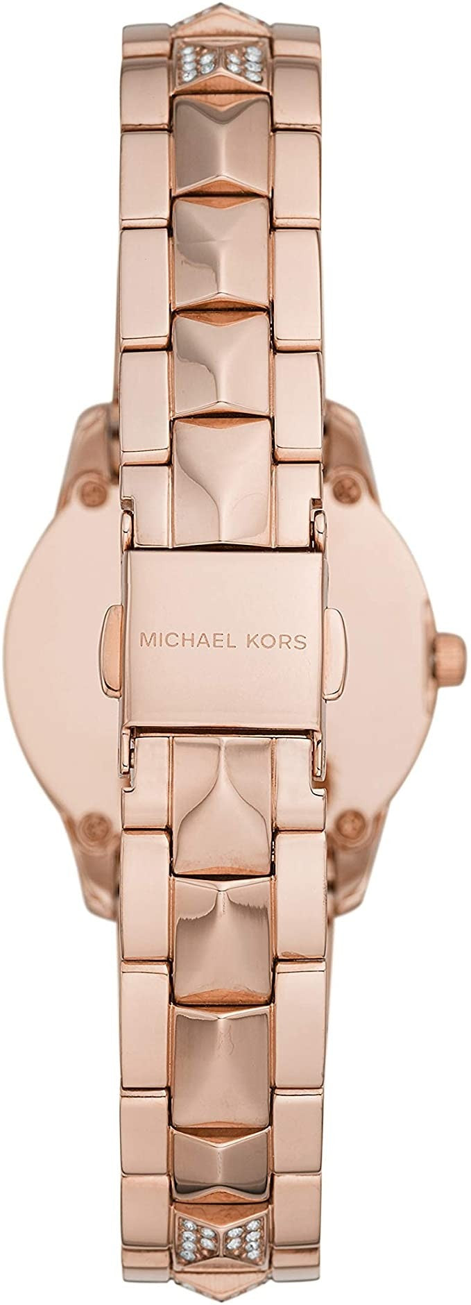 Buy Michael Kors Womens Quartz Runway Stainless Steel Pink Dial 28mm Watch - Mk6856 in Pakistan