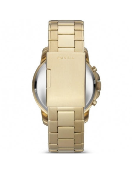 Buy Men's Chronograph Quartz Grant Gold Stainless Steel Strap Black Dial 44Mm Watch in Pakistan