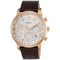 Buy Goodwin Chronograph White Dial Brown Leather Watch For Men in Pakistan