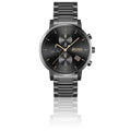 Buy Hugo Boss Mens Chronograph Quartz Integrity Stainless Steel Black Dial 43mm Watch - 1513780 in Pakistan