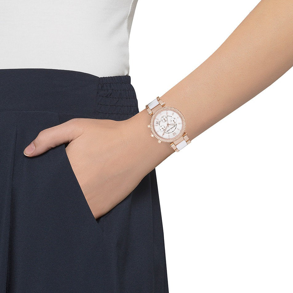 Buy Michael Kors Womens Quartz Stainless Steel White Dial 38mm Watch - Mk5774 in Pakistan