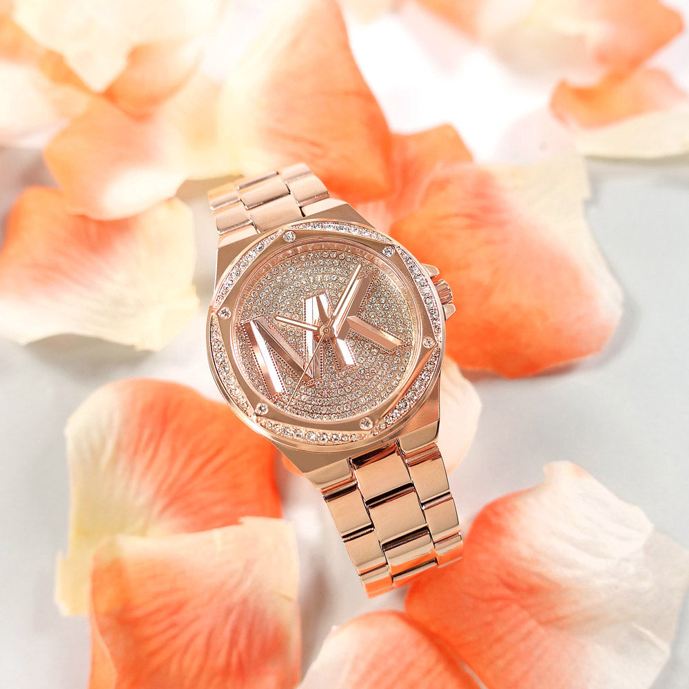 Buy Michael Kors Womens Quartz Stainless Steel Rose Gold Dial 37mm Watch - Mk7230 in Pakistan