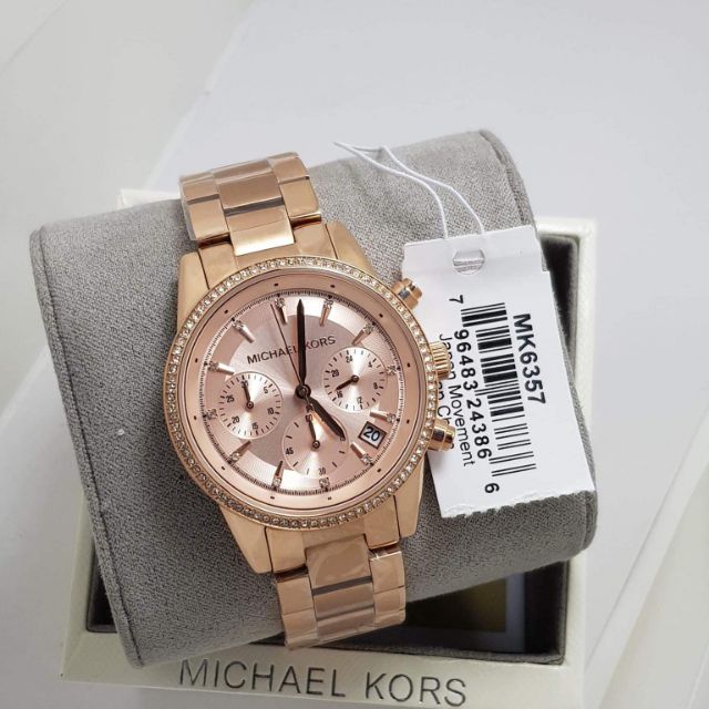 Buy Michael Kors Womens Quartz Stainless Steel Rose Gold Dial 37mm Watch - Mk6357 in Pakistan