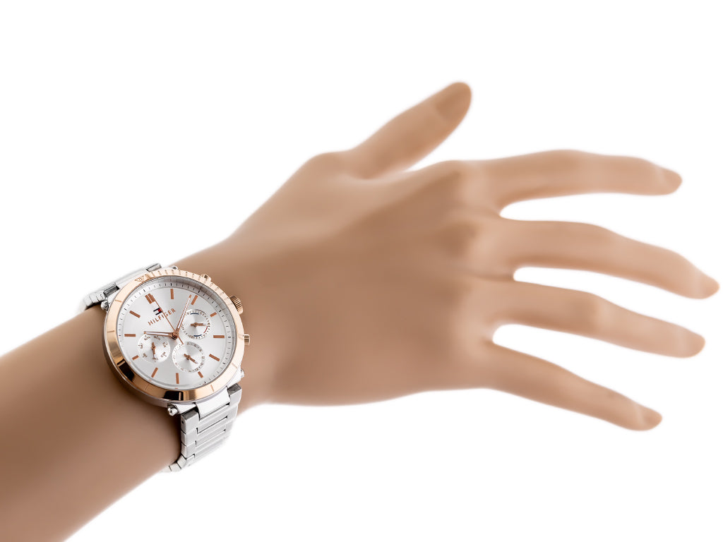 Buy Tommy Hilfiger Quartz Stainless Steel Silver Dial 38mm Watch for Women - 1782348 in Pakistan