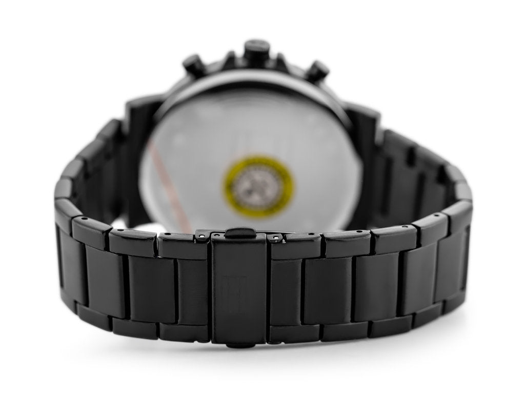 Buy Tommy Hilfiger Mens Quartz Stainless Steel Black Dial 44mm Watch - 1710414 in Pakistan