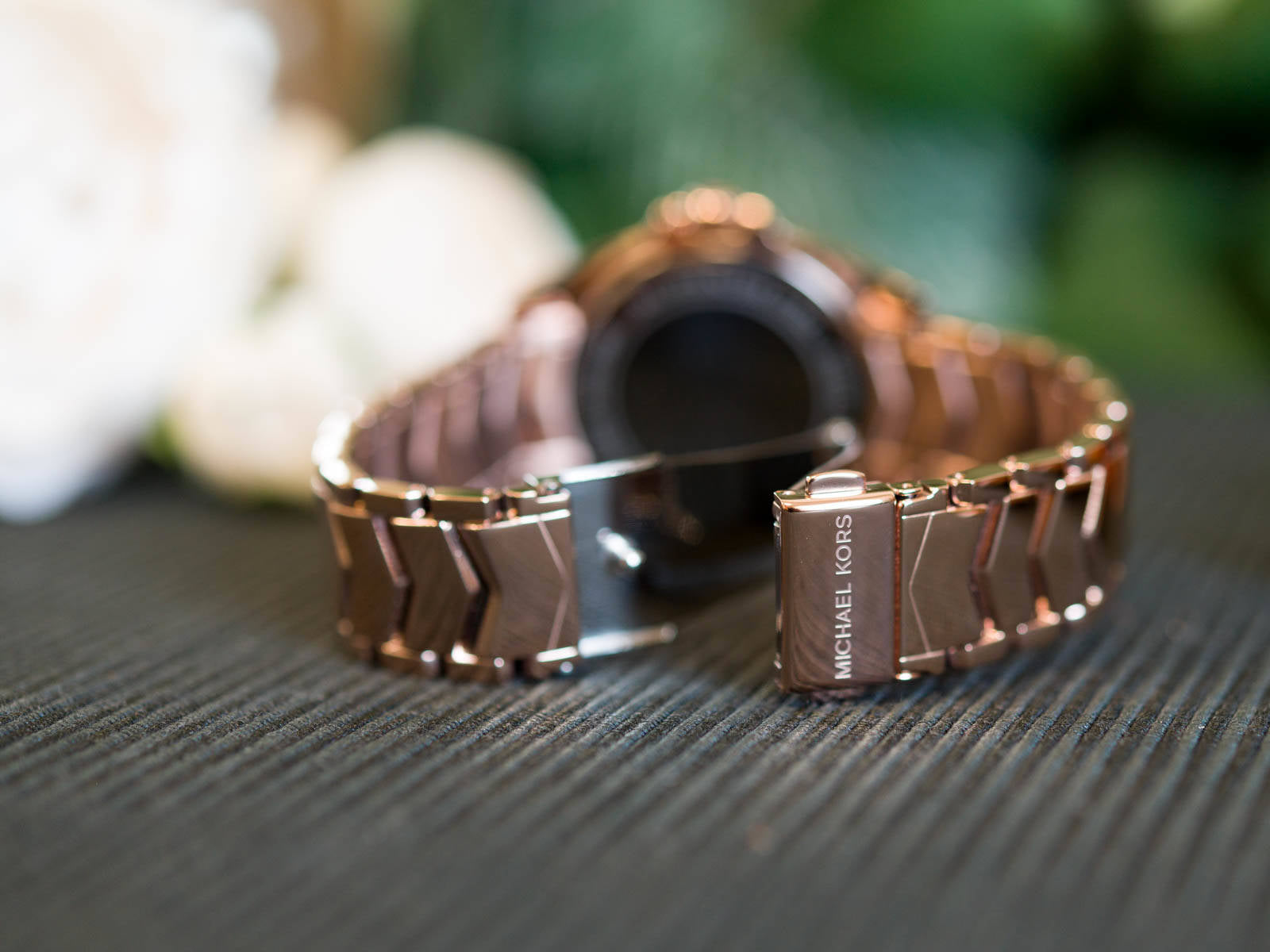 Buy Michael Kors Womens Quartz Whitney Rose Gold Stainless Steel White Dial 38mm Watch - Mk6694 in Pakistan