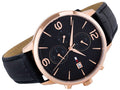 Buy Tommy Hilfiger Quartz Leather Strap Black Dial 42mm Watch for Men - 1710358 in Pakistan