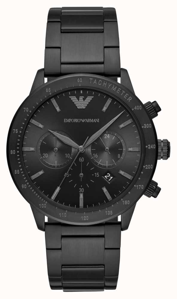 Buy Emporio Armani Mens Quartz Stainless Steel Black Dial 43mm Watch - Ar11242 in Pakistan