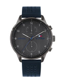 Buy Tommy Hilfiger Quartz Leather Strap Grey Dial 44mm Watch for Men - 1791578 in Pakistan