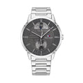 Buy Tommy Hilfiger Mens Quartz Stainless Steel Grey Dial 44mm Watch - 1791608 in Pakistan
