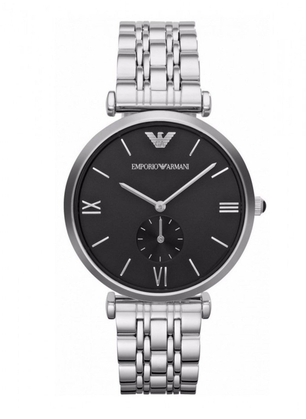 Buy Emporio Armani Stainless Steel Black Dial 40mm Watch for Men - Ar1676 in Pakistan