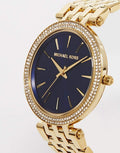 Buy Michael Kors Womens Quartz Darci Gold Stainless Steel Blue Dial 39mm Watch - Mk3406 in Pakistan