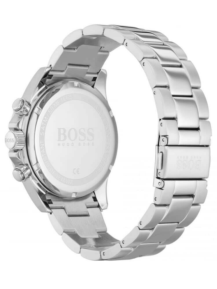 Buy Hugo Boss Mens Chronograph Hero Sport Stainless Steel Blue Dial 45mm Watch - 1513755 in Pakistan