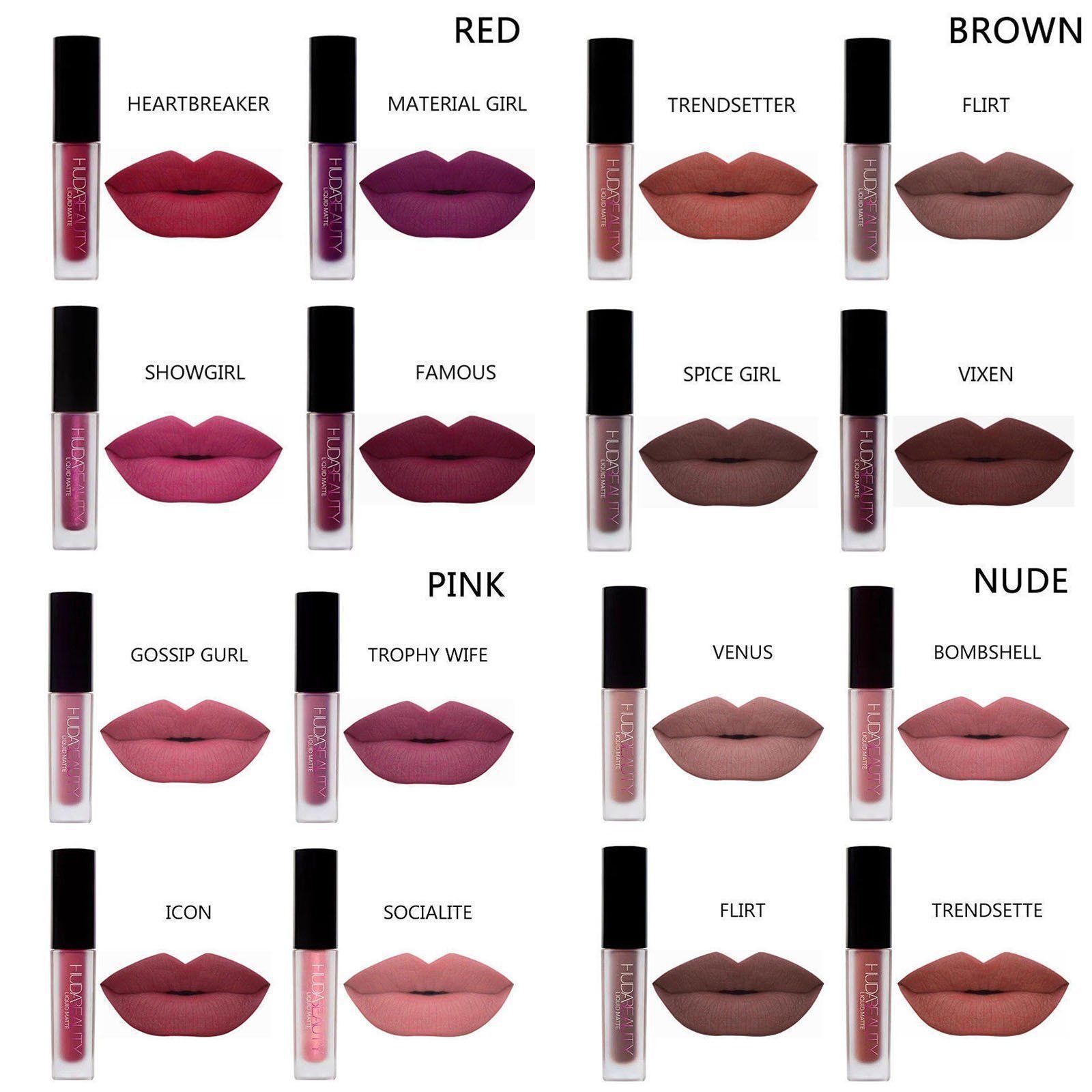 Buy Huda Beauty Liquid Matte Lipstick Mini - Girlfriend in Pakistan