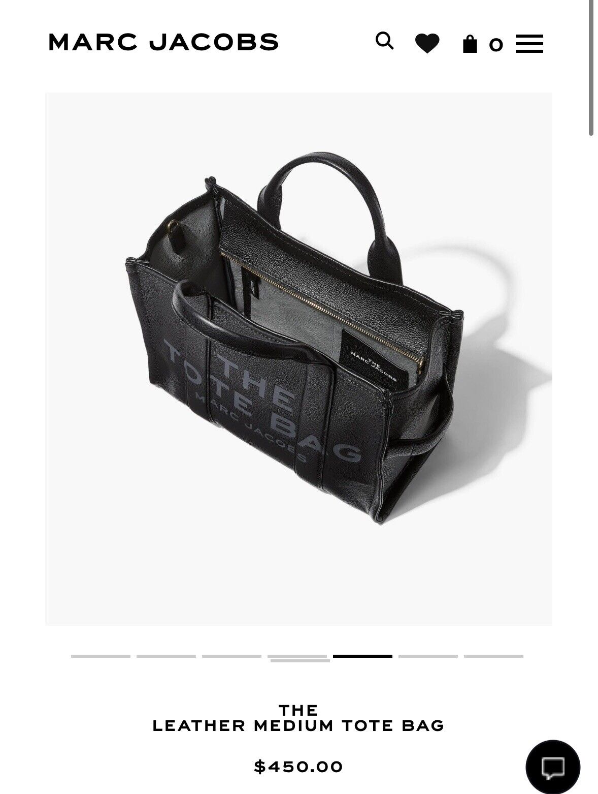 Buy Marc Jacobs The Leather Tote Bag Medium in Pakistan